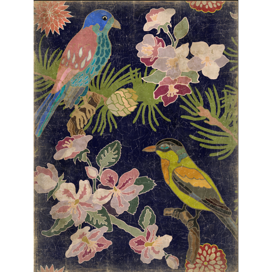 LES OISEAUX (150x200 cm)